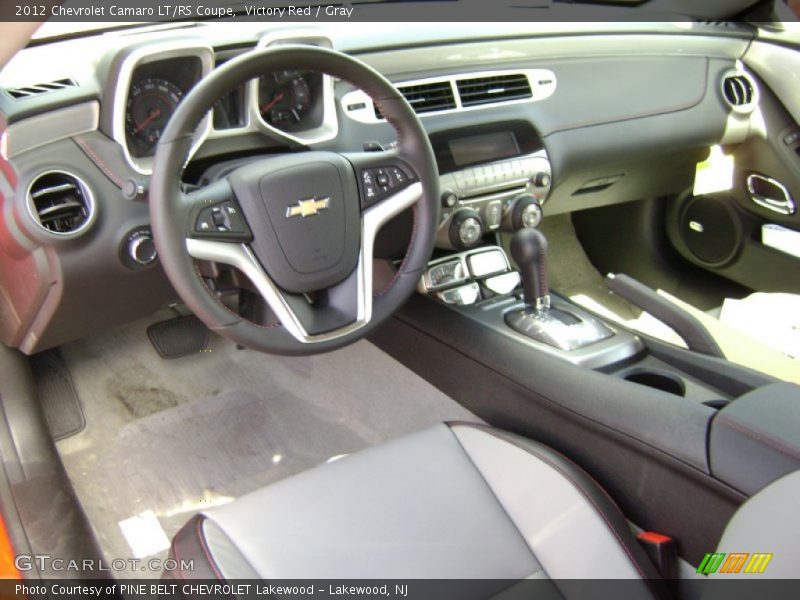 Victory Red / Gray 2012 Chevrolet Camaro LT/RS Coupe