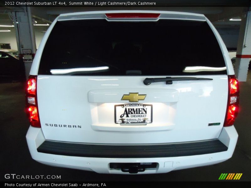 Summit White / Light Cashmere/Dark Cashmere 2012 Chevrolet Suburban LT 4x4