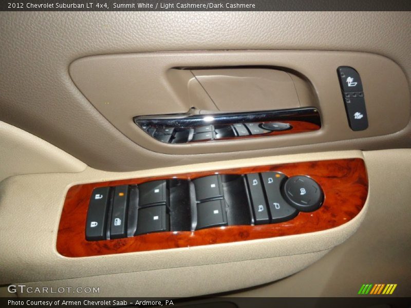 Summit White / Light Cashmere/Dark Cashmere 2012 Chevrolet Suburban LT 4x4