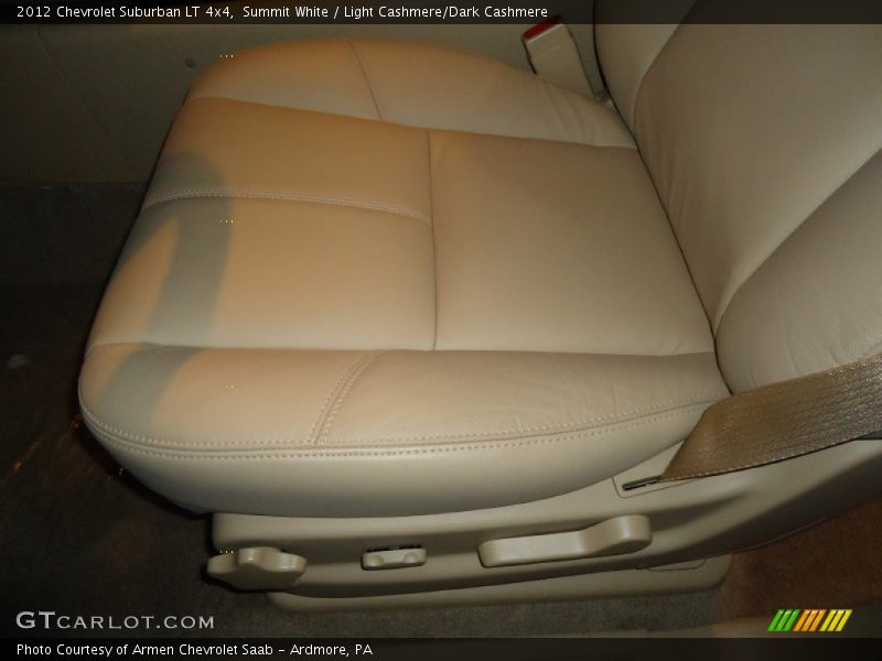 Summit White / Light Cashmere/Dark Cashmere 2012 Chevrolet Suburban LT 4x4