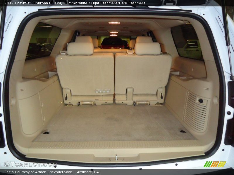 Summit White / Light Cashmere/Dark Cashmere 2012 Chevrolet Suburban LT 4x4