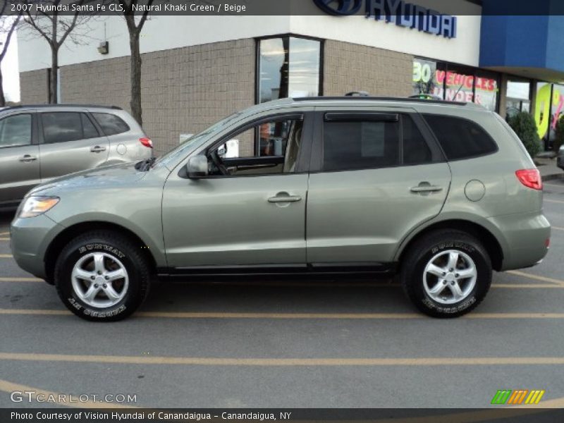 2007 Santa Fe GLS Natural Khaki Green