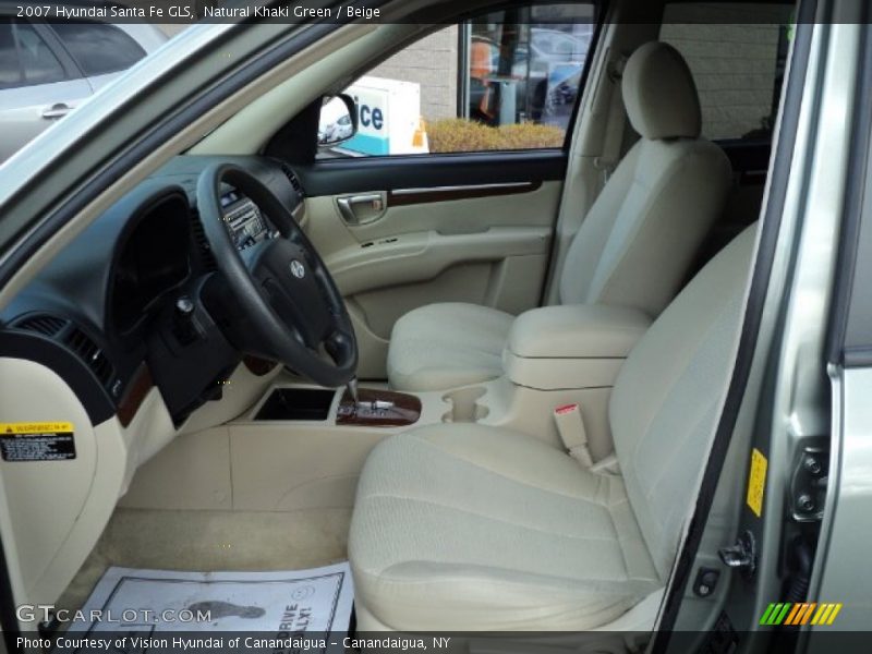  2007 Santa Fe GLS Beige Interior