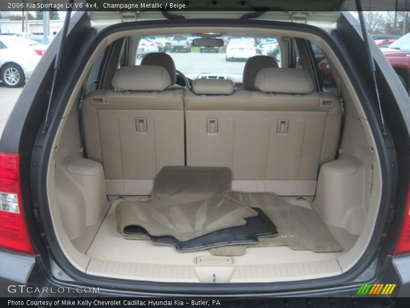 Champagne Metallic / Beige 2006 Kia Sportage LX V6 4x4