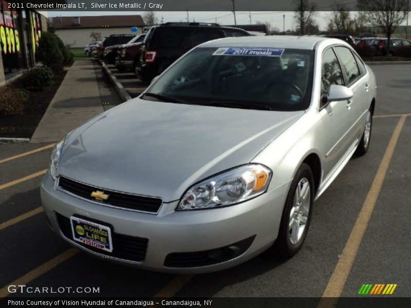 Silver Ice Metallic / Gray 2011 Chevrolet Impala LT