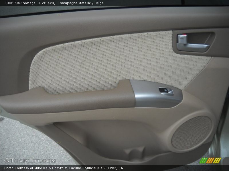 Champagne Metallic / Beige 2006 Kia Sportage LX V6 4x4