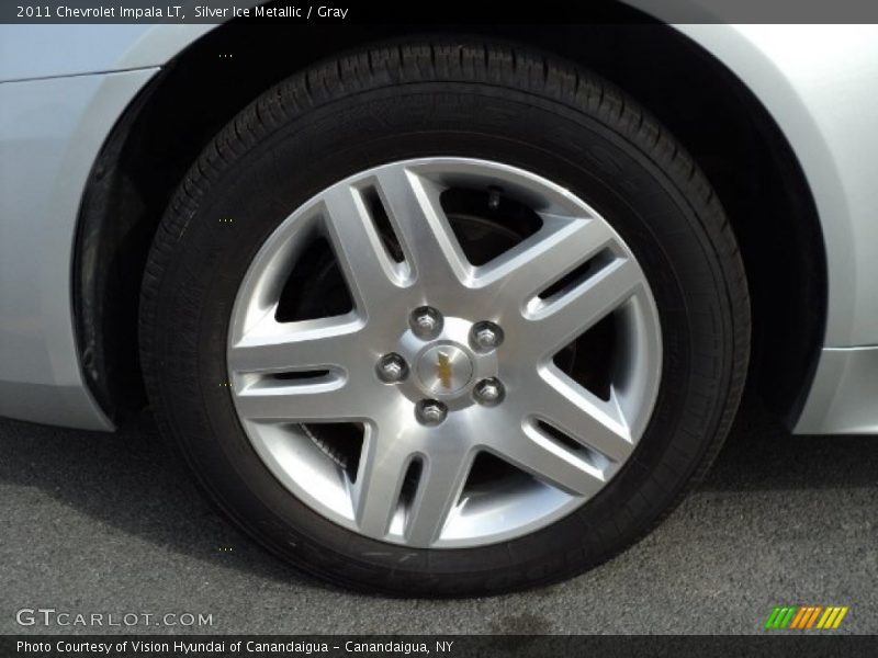 Silver Ice Metallic / Gray 2011 Chevrolet Impala LT