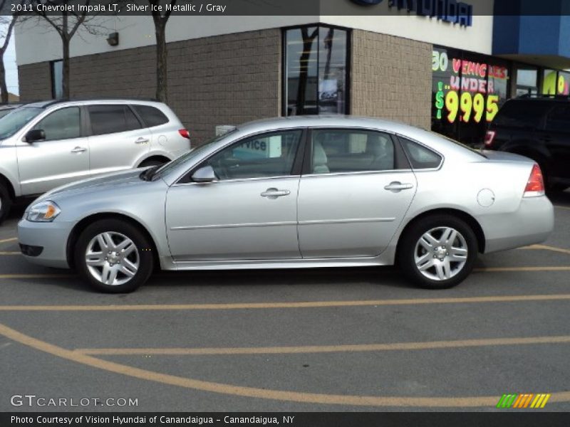 Silver Ice Metallic / Gray 2011 Chevrolet Impala LT