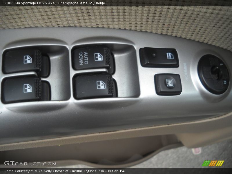 Champagne Metallic / Beige 2006 Kia Sportage LX V6 4x4