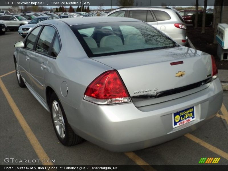 Silver Ice Metallic / Gray 2011 Chevrolet Impala LT
