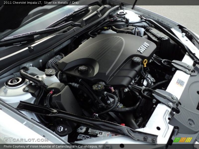 Silver Ice Metallic / Gray 2011 Chevrolet Impala LT