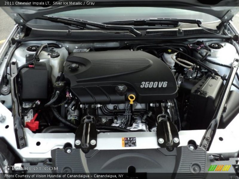 Silver Ice Metallic / Gray 2011 Chevrolet Impala LT