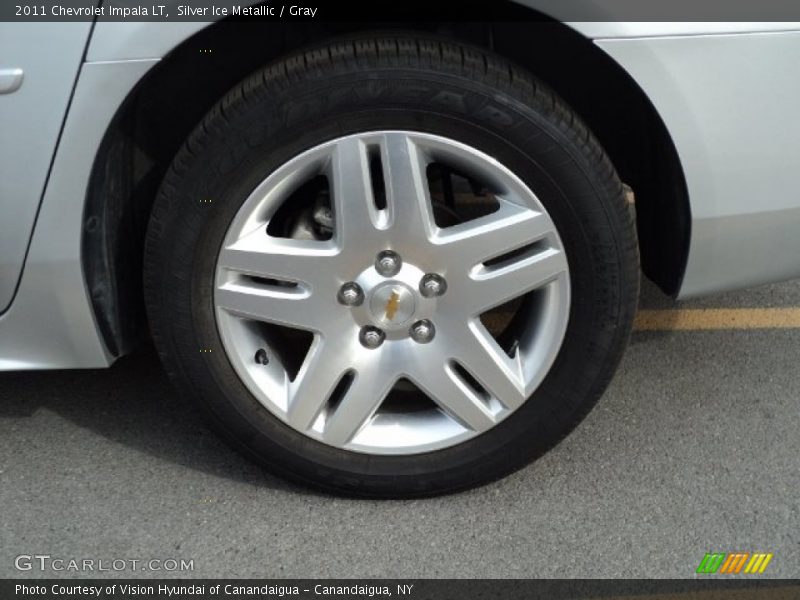 Silver Ice Metallic / Gray 2011 Chevrolet Impala LT