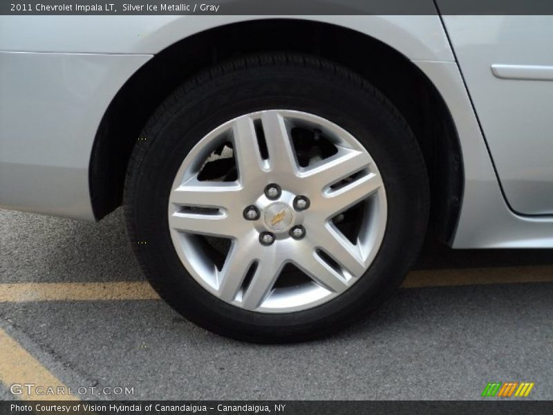 Silver Ice Metallic / Gray 2011 Chevrolet Impala LT