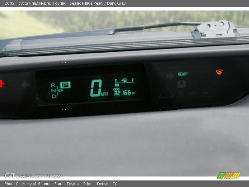 Seaside Blue Pearl / Dark Gray 2009 Toyota Prius Hybrid Touring
