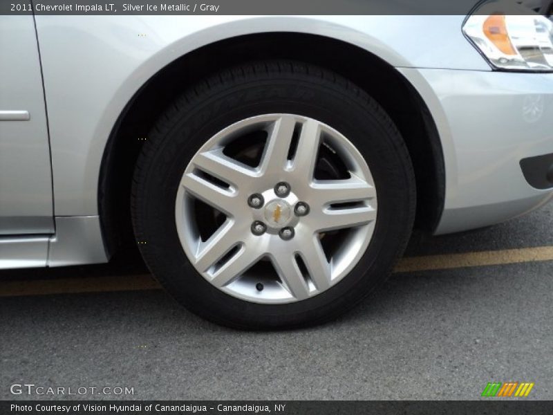 Silver Ice Metallic / Gray 2011 Chevrolet Impala LT