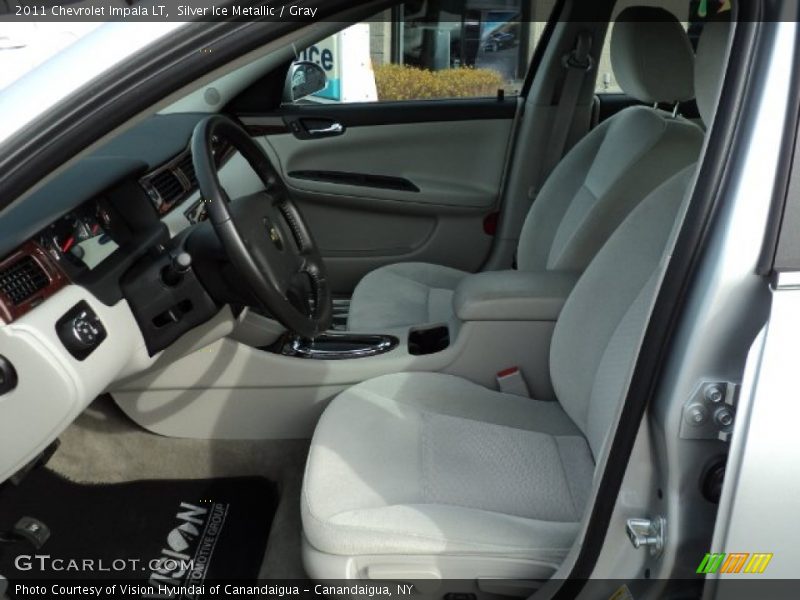 Silver Ice Metallic / Gray 2011 Chevrolet Impala LT