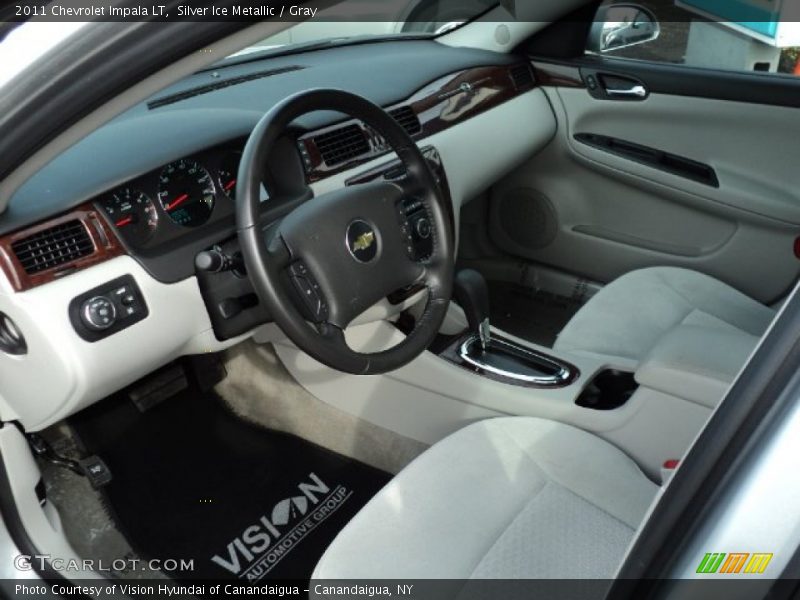 Silver Ice Metallic / Gray 2011 Chevrolet Impala LT