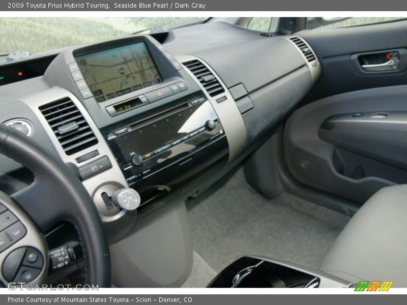 Seaside Blue Pearl / Dark Gray 2009 Toyota Prius Hybrid Touring