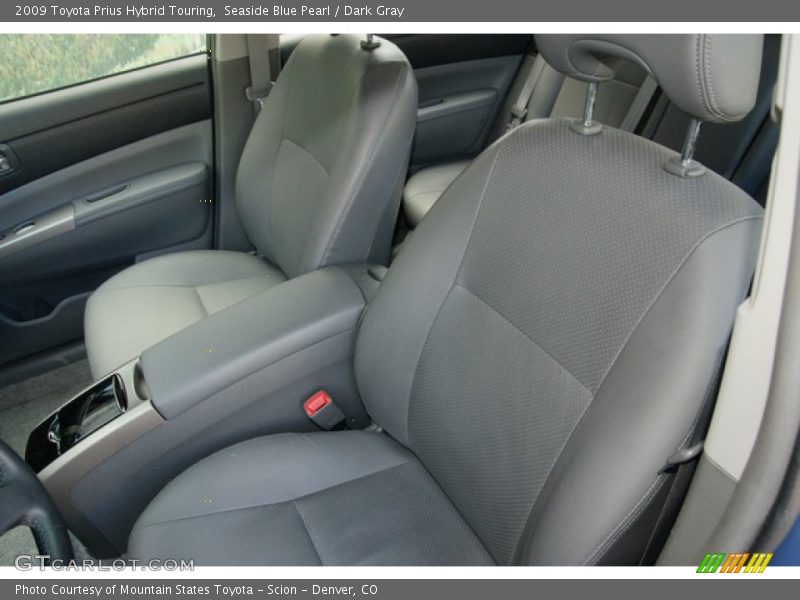 Seaside Blue Pearl / Dark Gray 2009 Toyota Prius Hybrid Touring