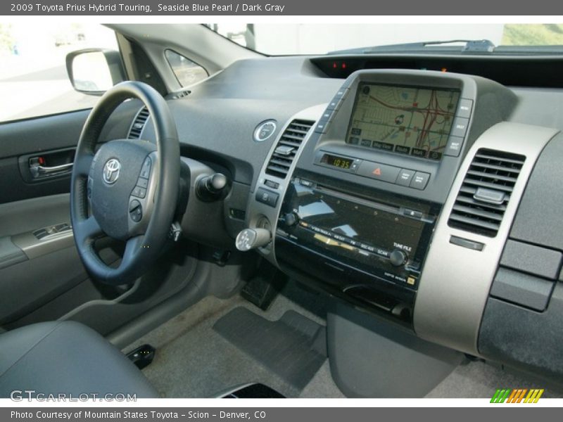 Seaside Blue Pearl / Dark Gray 2009 Toyota Prius Hybrid Touring