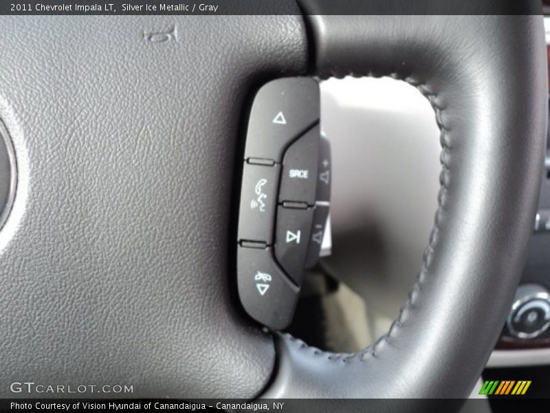Silver Ice Metallic / Gray 2011 Chevrolet Impala LT