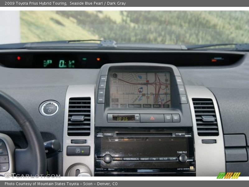 Seaside Blue Pearl / Dark Gray 2009 Toyota Prius Hybrid Touring