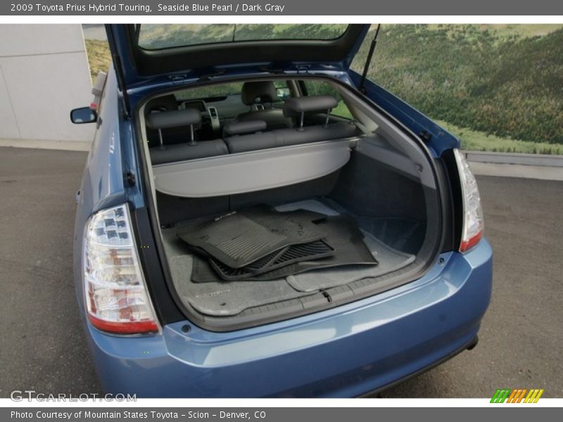Seaside Blue Pearl / Dark Gray 2009 Toyota Prius Hybrid Touring