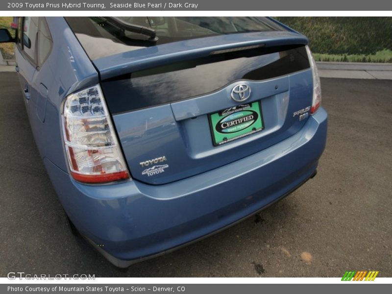 Seaside Blue Pearl / Dark Gray 2009 Toyota Prius Hybrid Touring