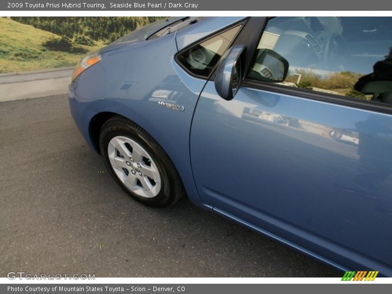 Seaside Blue Pearl / Dark Gray 2009 Toyota Prius Hybrid Touring