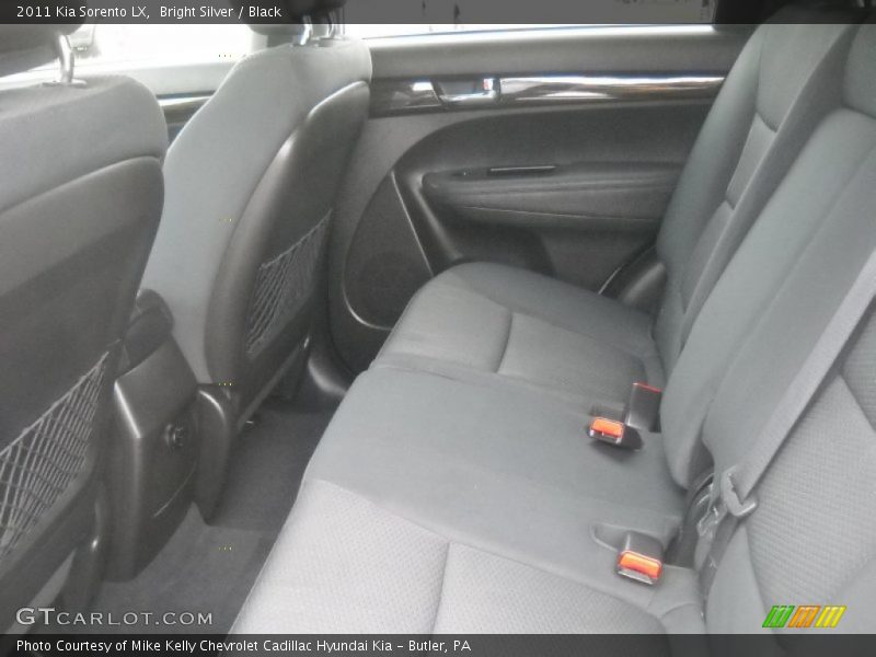 Bright Silver / Black 2011 Kia Sorento LX