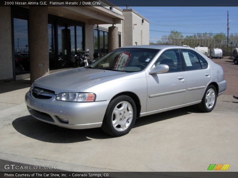 Platinum Metallic / Dusk Gray 2000 Nissan Altima GLE