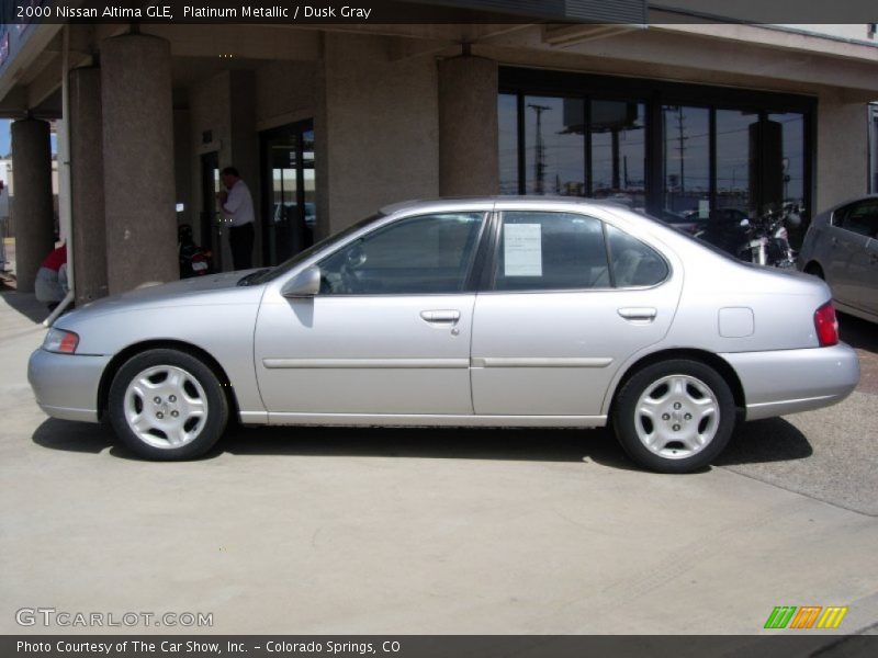 Platinum Metallic / Dusk Gray 2000 Nissan Altima GLE