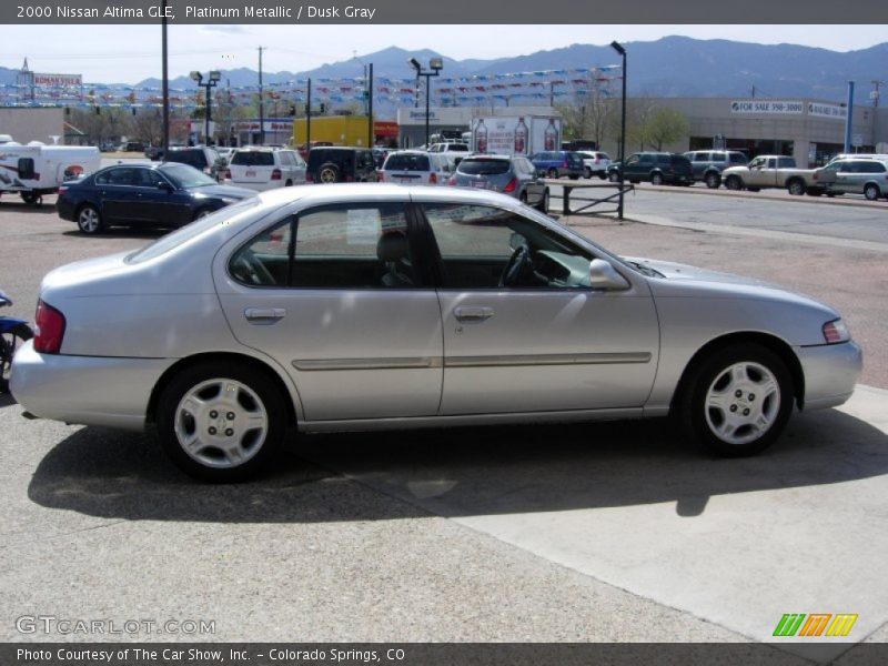Platinum Metallic / Dusk Gray 2000 Nissan Altima GLE