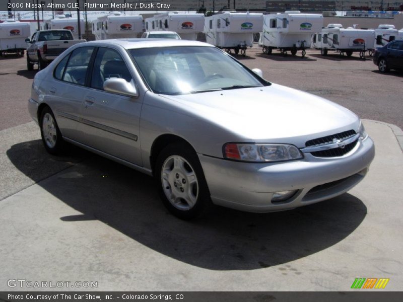 Platinum Metallic / Dusk Gray 2000 Nissan Altima GLE