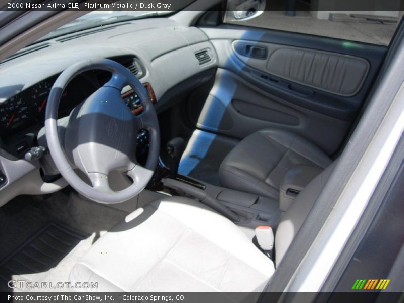 Platinum Metallic / Dusk Gray 2000 Nissan Altima GLE