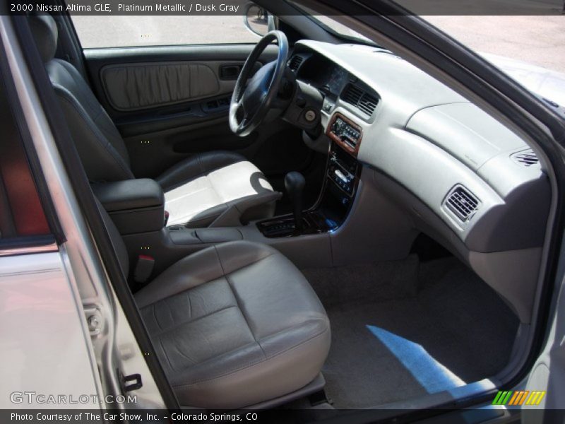 Platinum Metallic / Dusk Gray 2000 Nissan Altima GLE