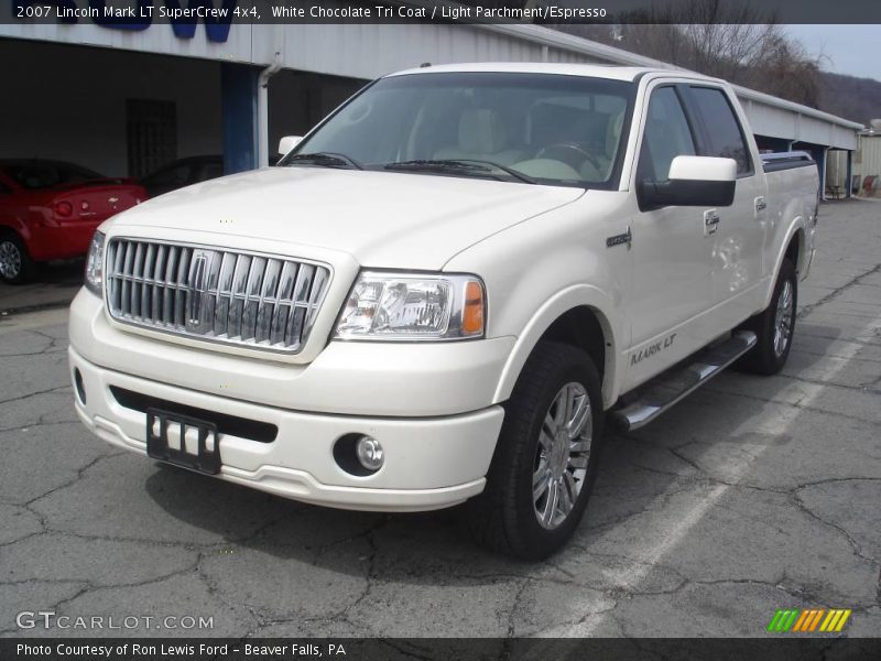 White Chocolate Tri Coat / Light Parchment/Espresso 2007 Lincoln Mark LT SuperCrew 4x4