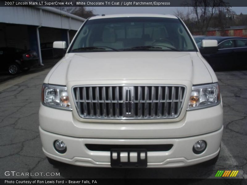 White Chocolate Tri Coat / Light Parchment/Espresso 2007 Lincoln Mark LT SuperCrew 4x4