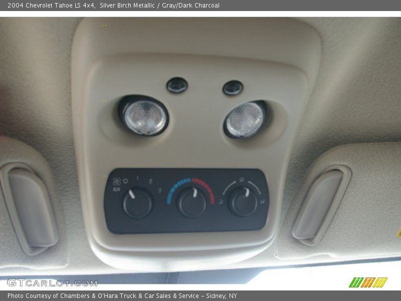 Silver Birch Metallic / Gray/Dark Charcoal 2004 Chevrolet Tahoe LS 4x4