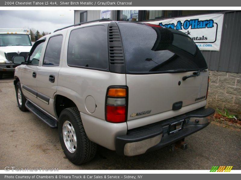 Silver Birch Metallic / Gray/Dark Charcoal 2004 Chevrolet Tahoe LS 4x4