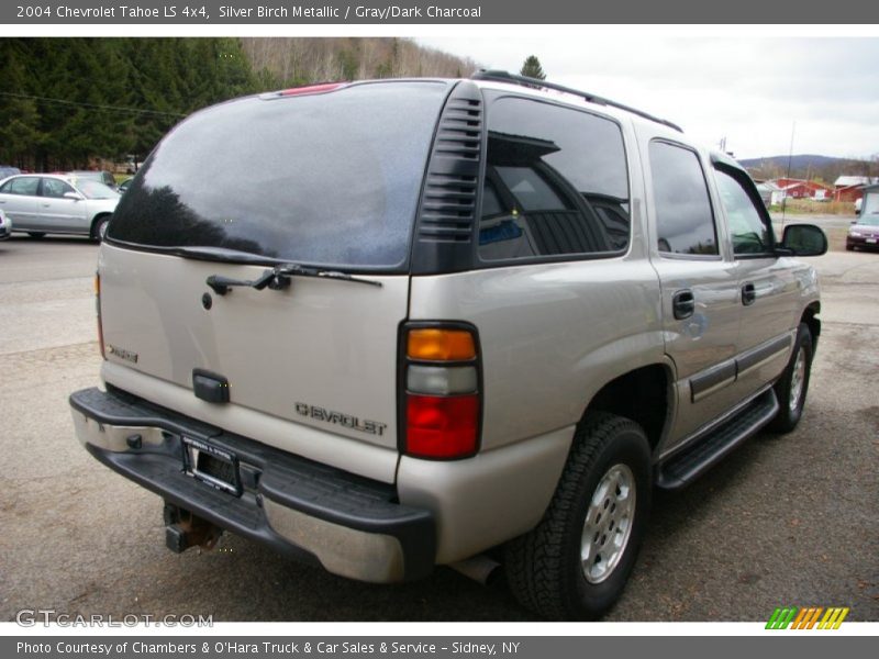 Silver Birch Metallic / Gray/Dark Charcoal 2004 Chevrolet Tahoe LS 4x4