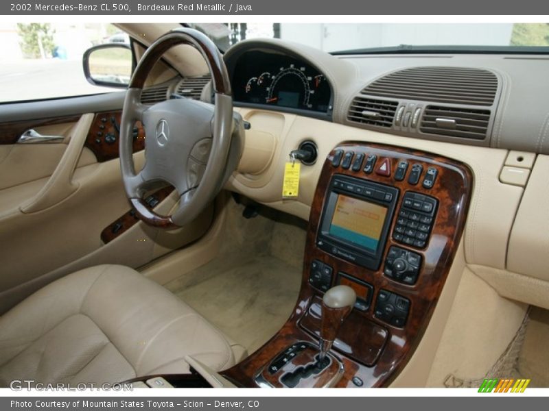 Bordeaux Red Metallic / Java 2002 Mercedes-Benz CL 500