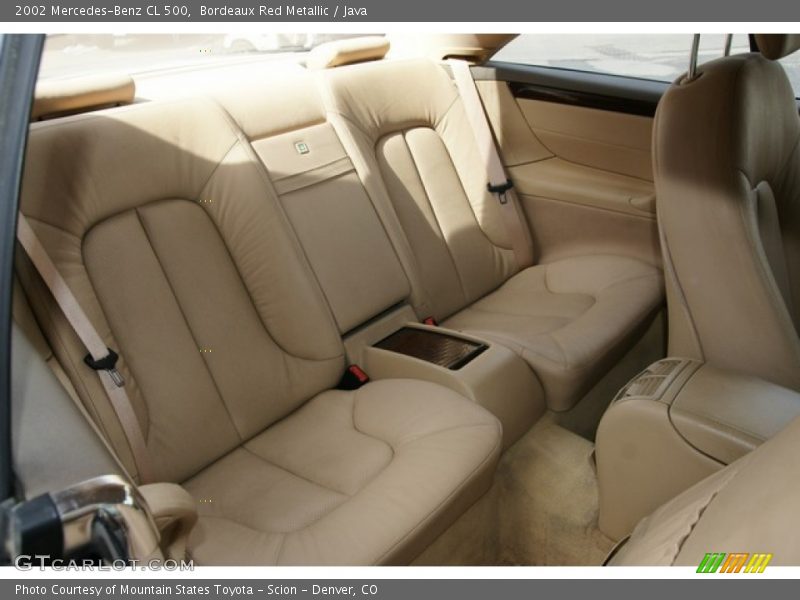 Bordeaux Red Metallic / Java 2002 Mercedes-Benz CL 500