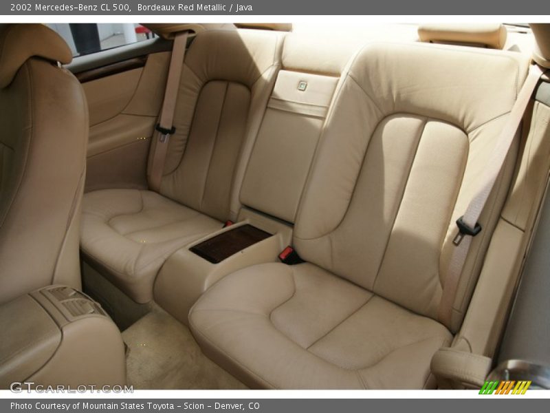 Bordeaux Red Metallic / Java 2002 Mercedes-Benz CL 500