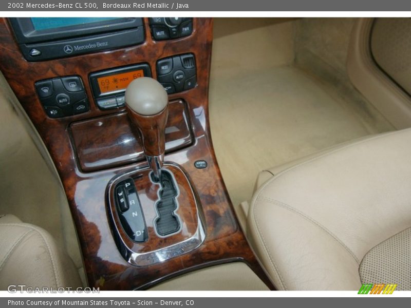 Bordeaux Red Metallic / Java 2002 Mercedes-Benz CL 500