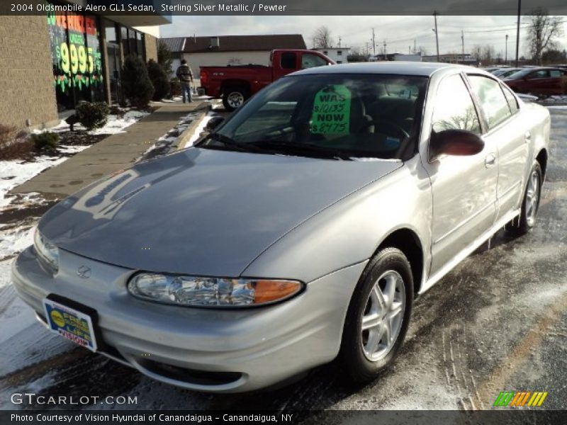 Sterling Silver Metallic / Pewter 2004 Oldsmobile Alero GL1 Sedan