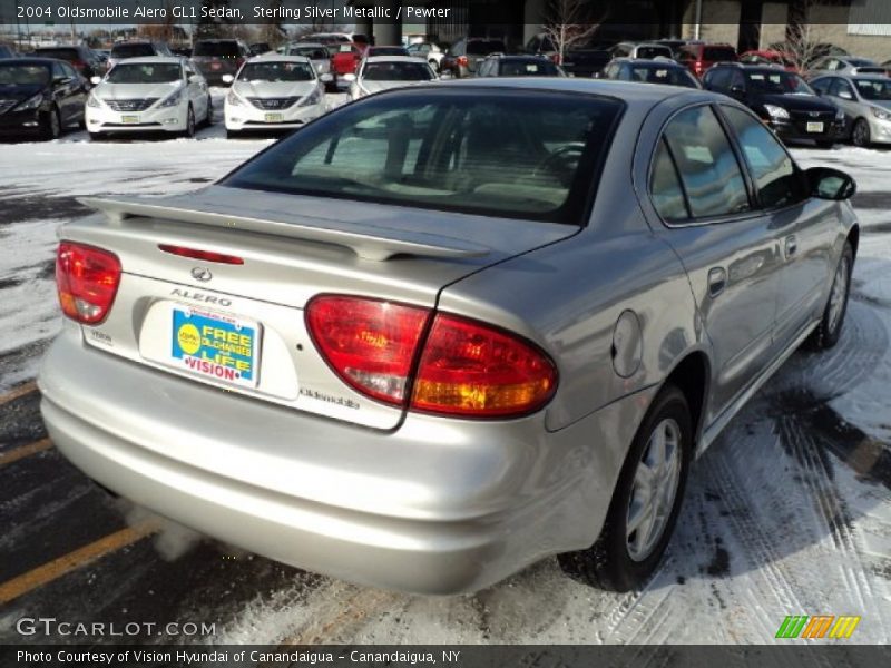 Sterling Silver Metallic / Pewter 2004 Oldsmobile Alero GL1 Sedan