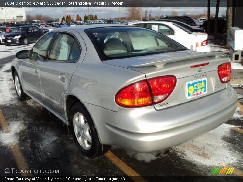 Sterling Silver Metallic / Pewter 2004 Oldsmobile Alero GL1 Sedan