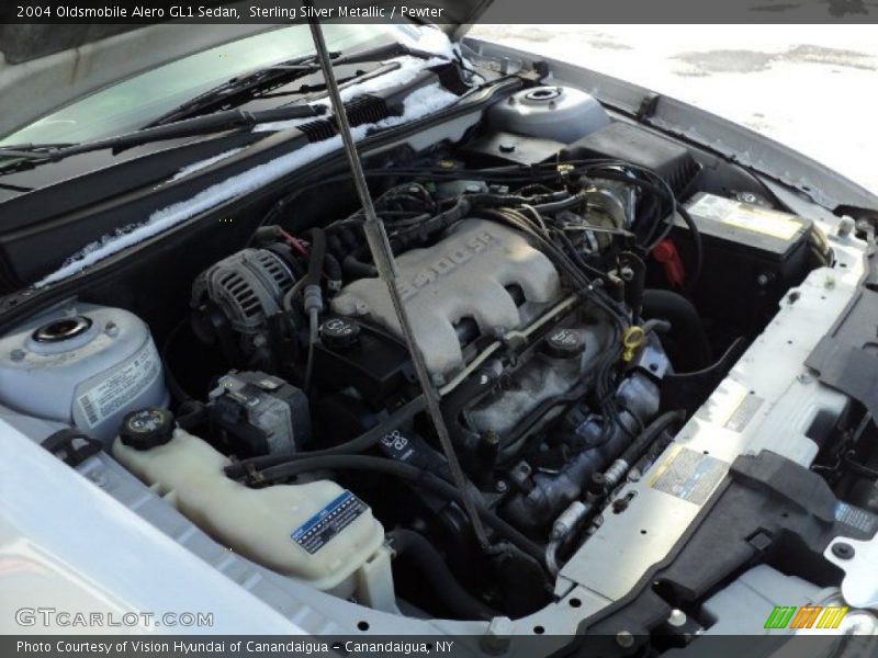 Sterling Silver Metallic / Pewter 2004 Oldsmobile Alero GL1 Sedan